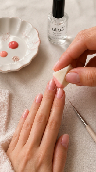 Application Tricks: Layers, Sheers, and Faux Gel Finish
