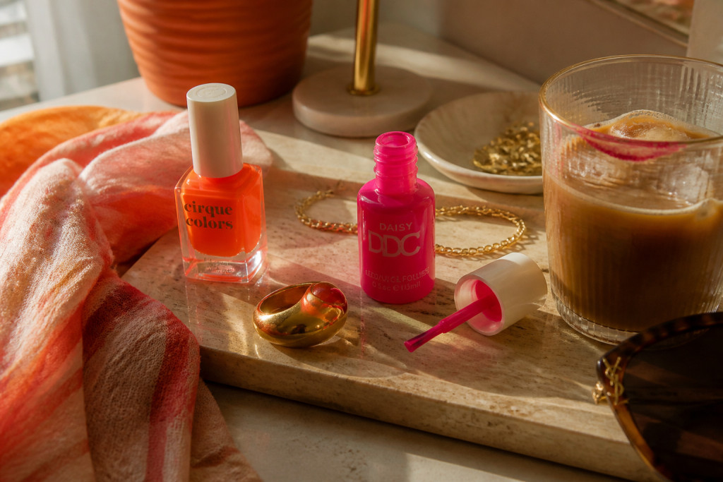 21 Neon Orange and Pink Nails for Loud Summer Weekend Plans