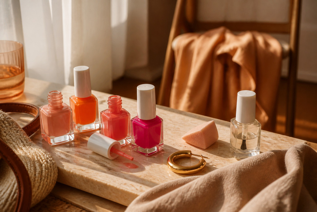 How to Make Sunset Nails With That Airbrushed Vacation Glow