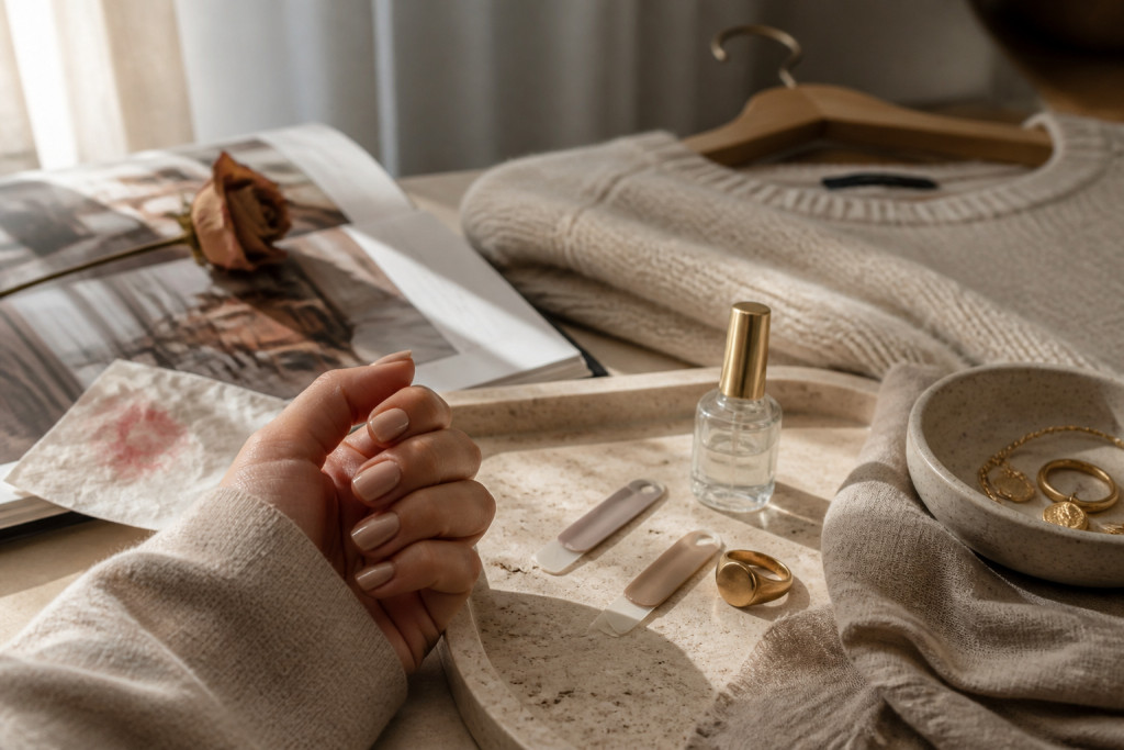 11 Neutral Short Gel Nails That Never Clash With Your Closet