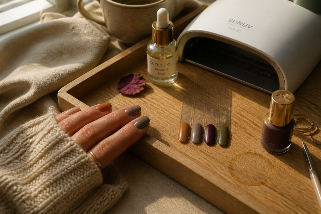 18 Fall Short Gel Nails With Cozy Shades I Keep Rebooking