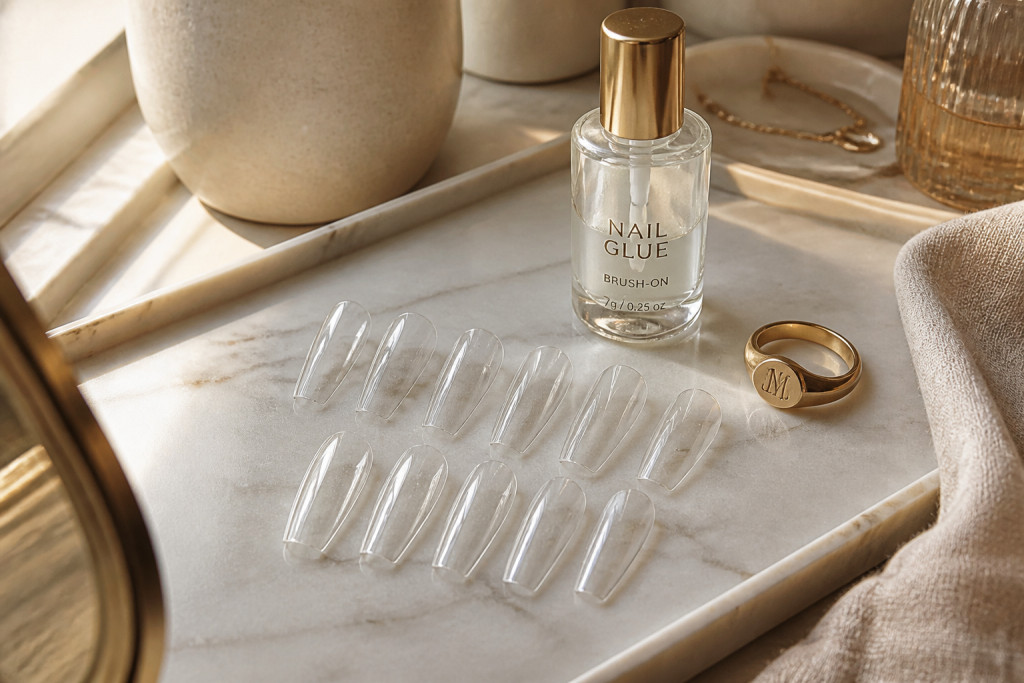 18 Clear Coffin Nails That Feel Bold Without Loud Colors