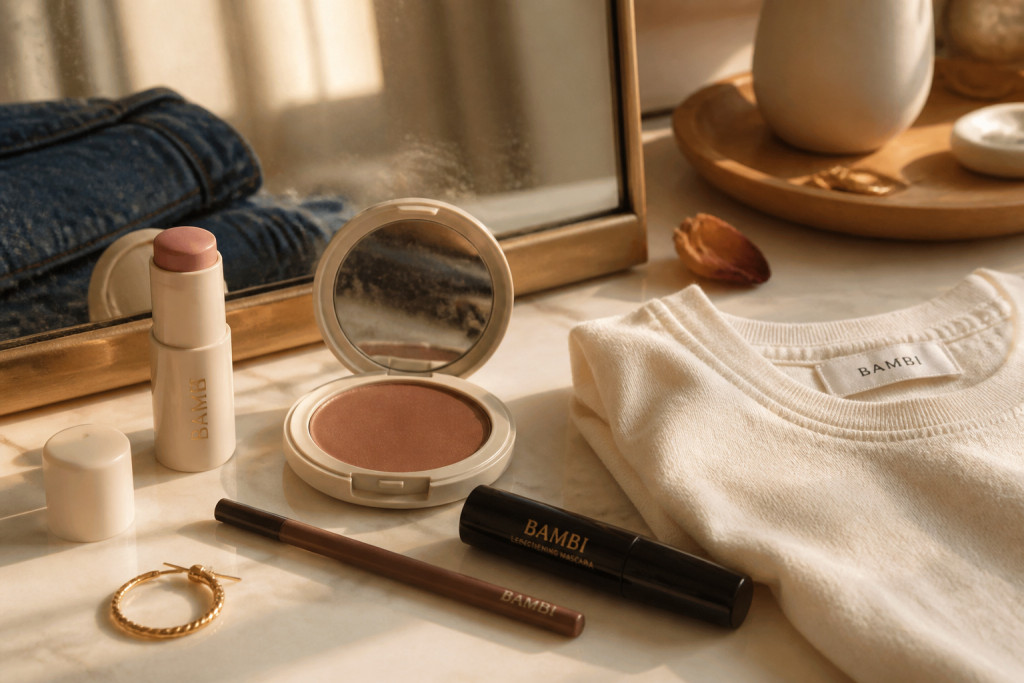 How to Do Bambi Makeup With Soft Contour, Spots, and Big Eyes