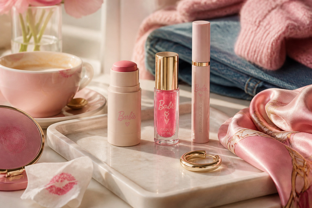 How to Do Barbie Makeup With Pink Lids, Plush Lashes, and Gloss