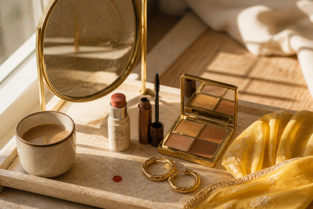 13 Haldi Makeup Ideas for Yellow Outfits That Never Look Flat