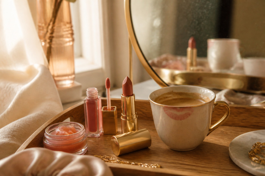How to Do Lip Makeup That Stays Smooth Through Coffee