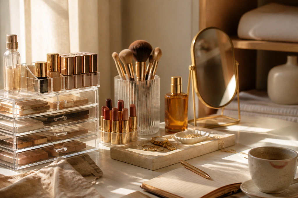 17 Acrylic Makeup Storage Finds That Look Clean, Not Cluttered